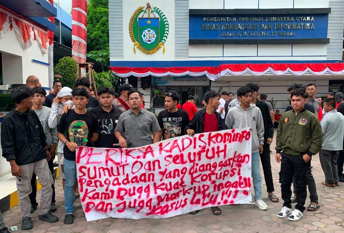 FKKSU Semprot Pejabat Kominfo Sumut yang Joget Saat Demo: Digaji Uang Rakyat, Malah Niretik!